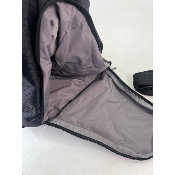 Athleta Excursion Convertible Duffle Bag Black Travel Workout‎ - Picture 9 of 9